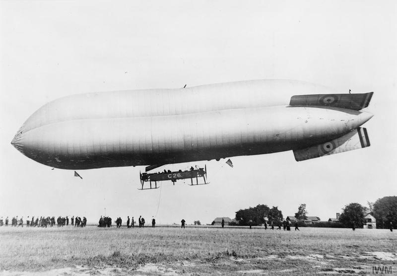 Coastal class airship C.26 crash