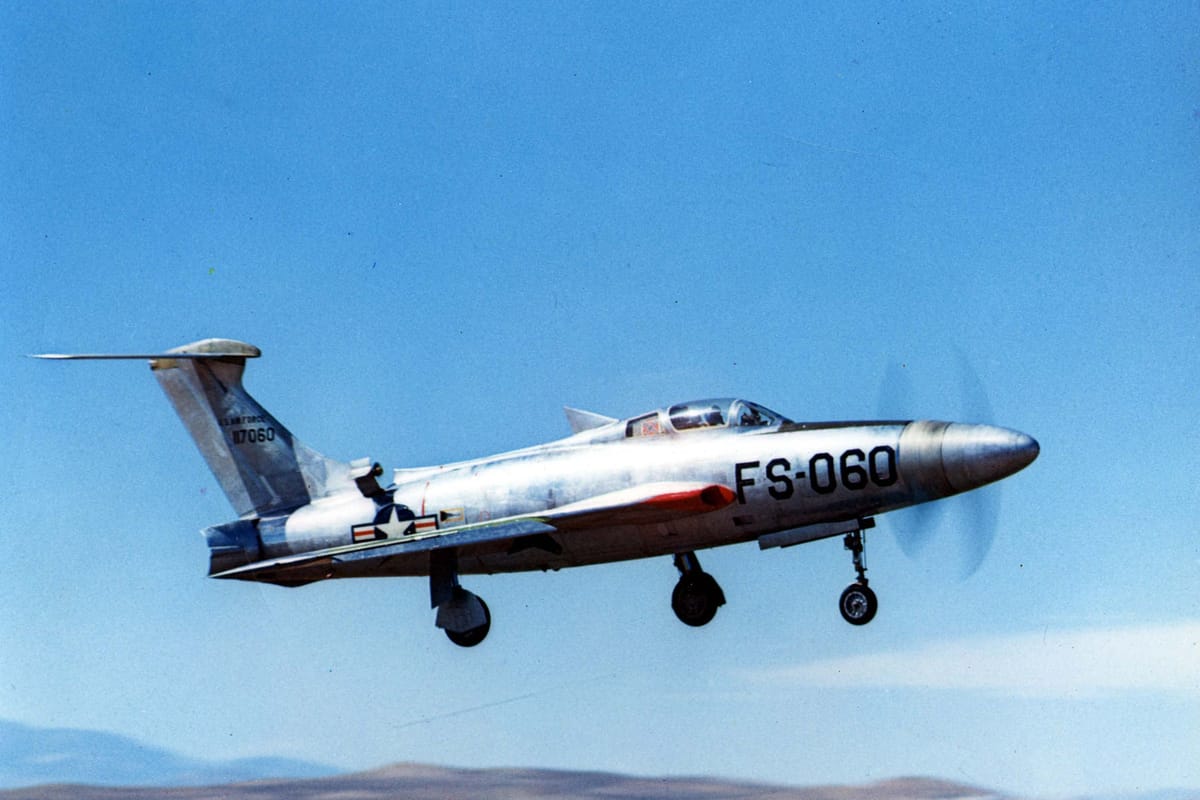 Republic XF-84H Thunderscreech