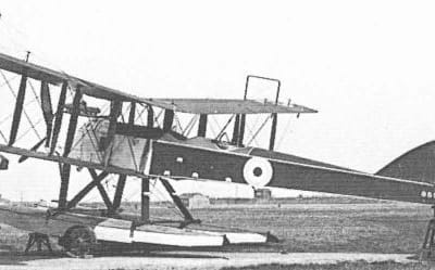 Wight Converted Seaplane